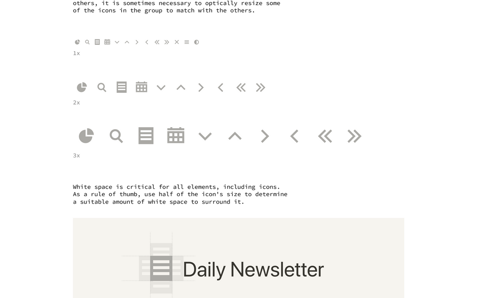 X Brand News Platform — Design System Icons